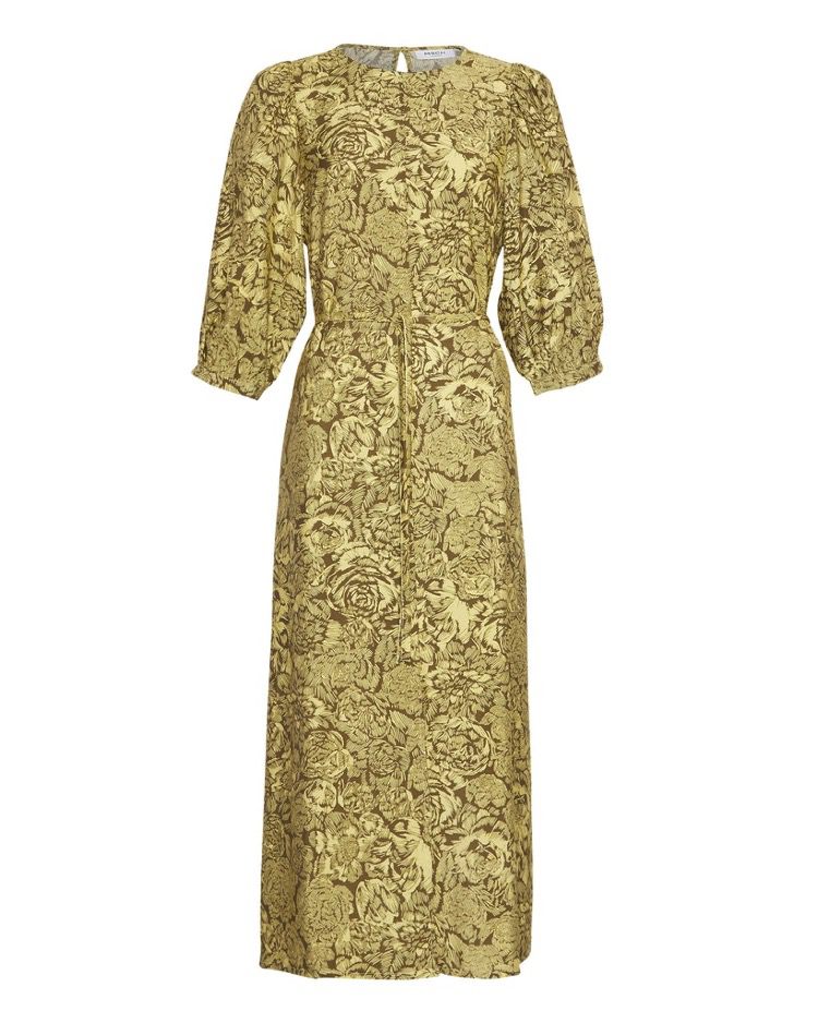 MSCH COPENHAGEN jurk 17280 divina Geel print