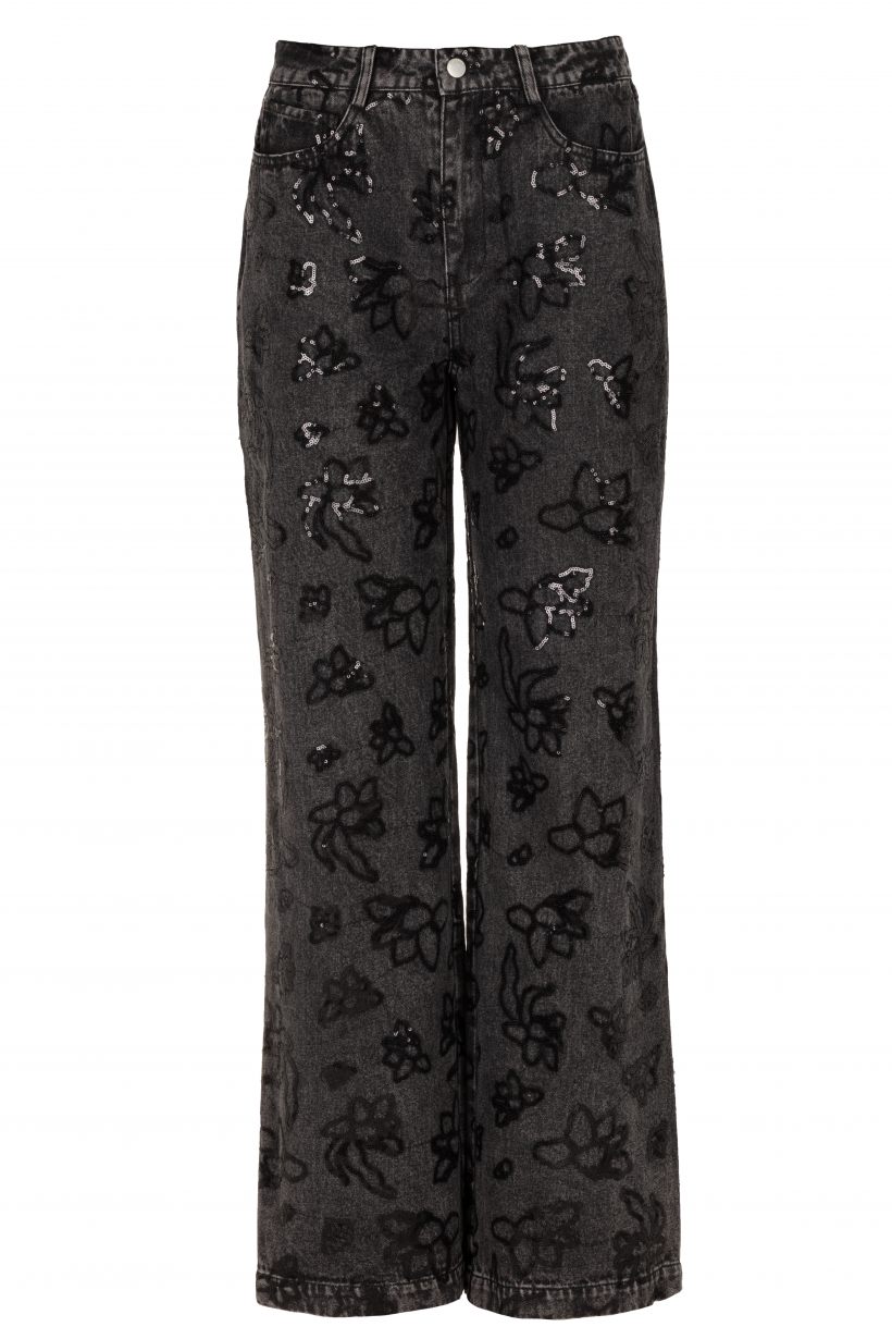 Freebird jeans  Melody Dnm-Black-Sequince-25-4-2262