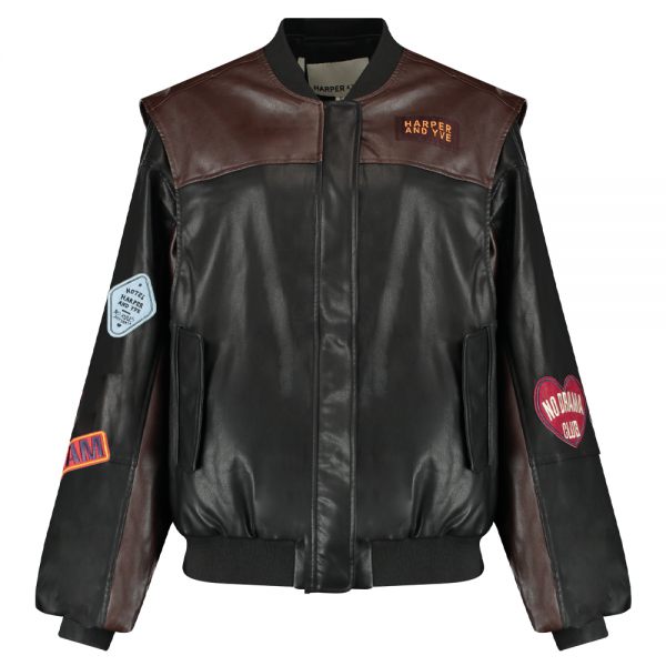 Harper & Yve leren jas