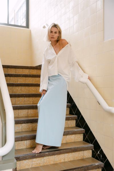 Aimee the Label rok  MondayS6 skirt-blue 3