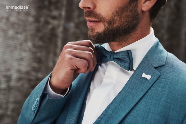 Immediate fashion driedelig kostuum  264-24108A-72-Softpetrol 2