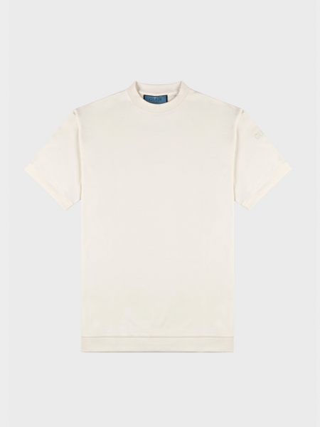 Club24 basic  freedom fit tee-white smoke