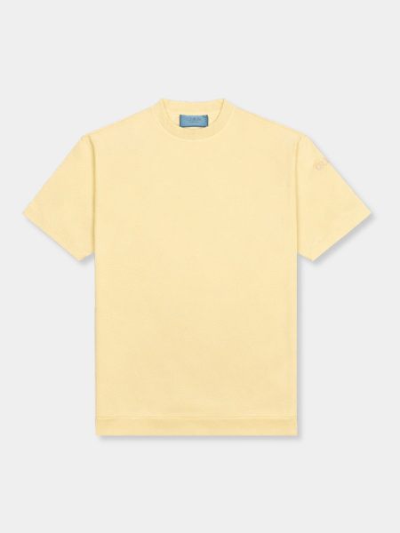 Club24 basic  freedom fit tee-butter yellow