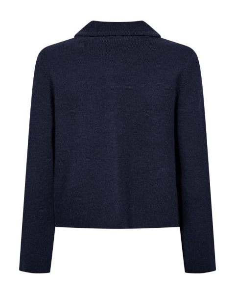 Freequent vest  207324-navy blazer 3