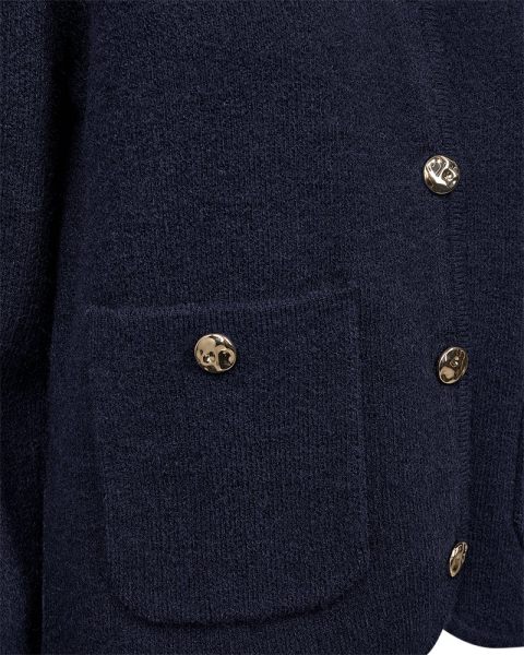 Freequent vest  207324-navy blazer 4