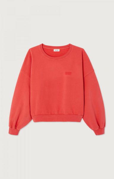 American Vintage sweater  jit03a-noyer 