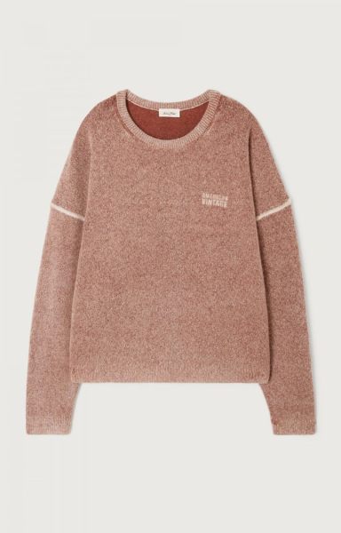 American Vintage trui dam18k-noisette