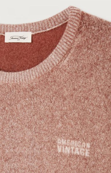 American Vintage trui dam18k-noisette 2