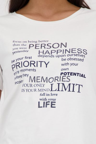 Monari t-shirt  410466-755 4