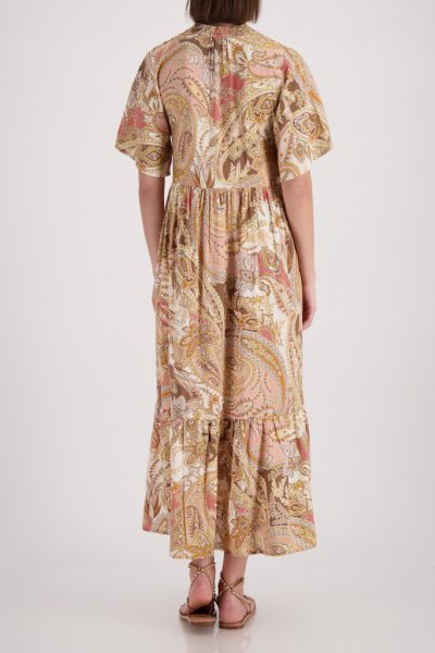 Monari jurk korte mouw  410558-525 3
