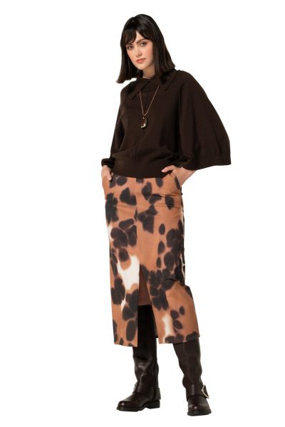 caroline biss trui  4249-30 coffee 4