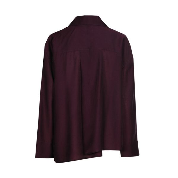 caroline biss blouse  4621/45 plum 2