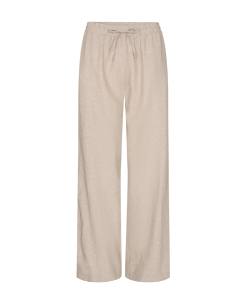 Freequent broek  127405-sand melange 4