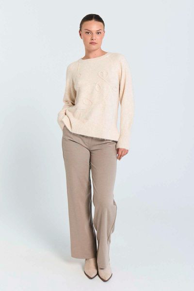 free/quent broek  200632-desert taupe melange 3