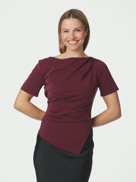 Neo Noir blouse  165739-682 wine 3