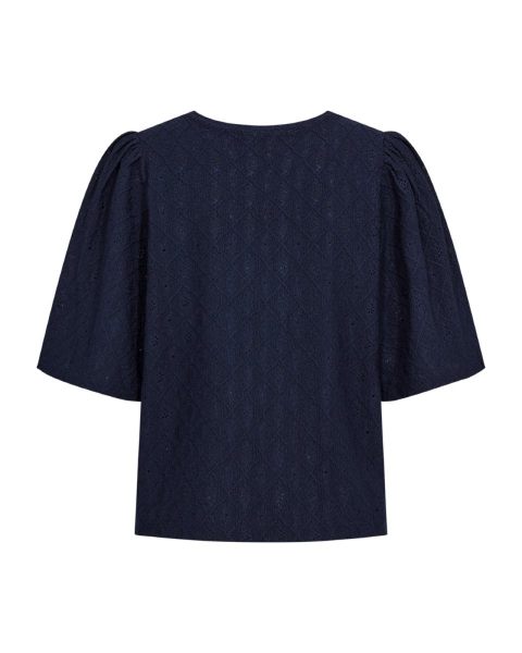 Freequent top  207310-navy blazer 2