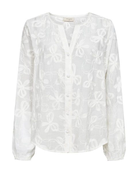 Freequent blouse  207729-star offwhite 2