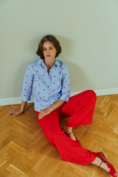 Freequent blouse  207696-blue bell 4