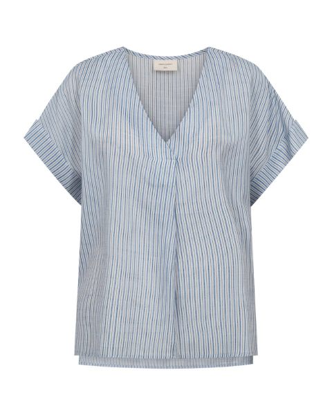 Freequent blouse  208170-chambray blue 2