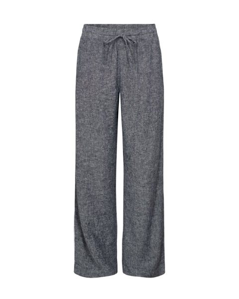 Freequent broek  207873-navy blazer mel 2