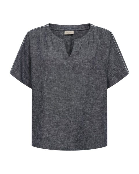 Freequent top  207869-navy blazer mel 2