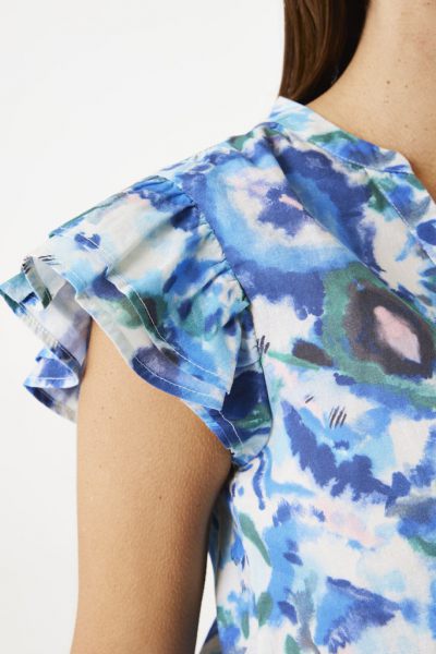 Garcia blouse korte mouw  F50030-1257 2