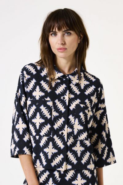 Garcia blouse korte mouw  H50004-60 3
