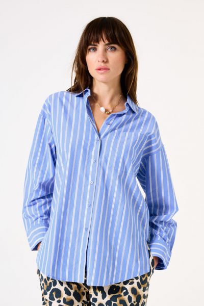 Garcia blouse lange mouw  H50031-4814 3