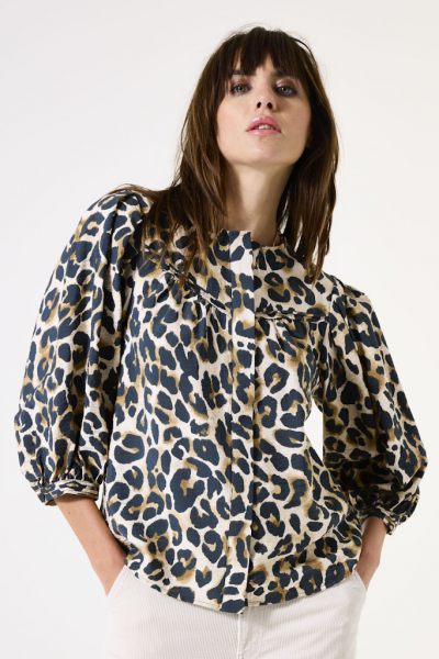 Garcia blouse lange mouw  H50030-912 3