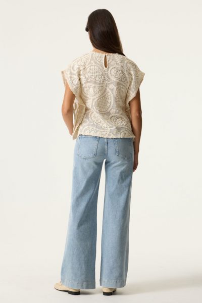 Garcia blouse korte mouw  O260026-1448 4