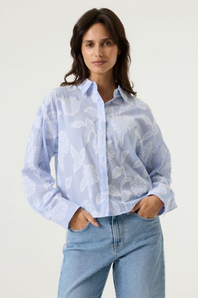 Garcia blouse lange mouw  O260022-5437 3