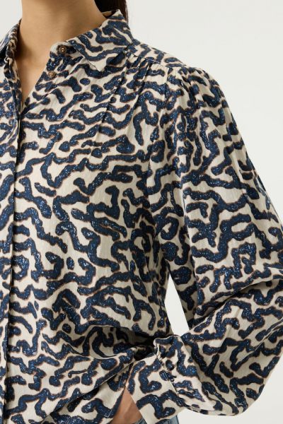 Garcia blouse lange mouw  O260031-53 2