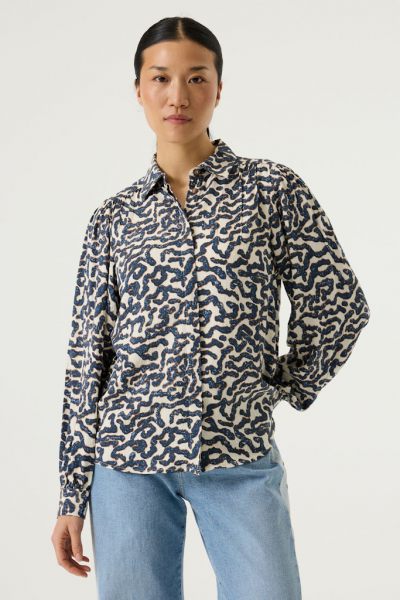 Garcia blouse lange mouw  O260031-53 3