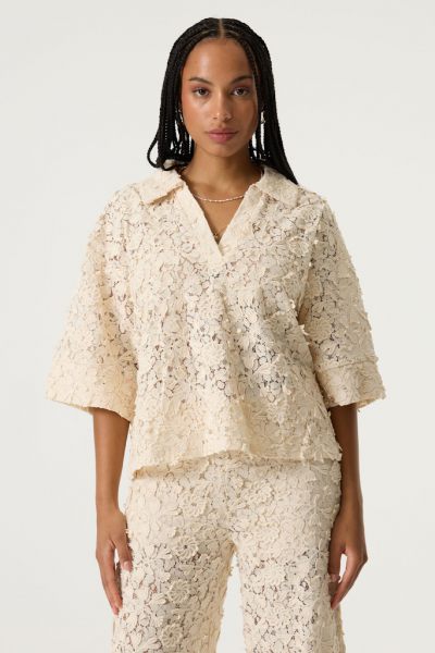 Garcia blouse korte mouw  Q260036-4294 3