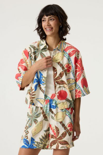 Garcia blouse korte mouw  R260232-2082 3