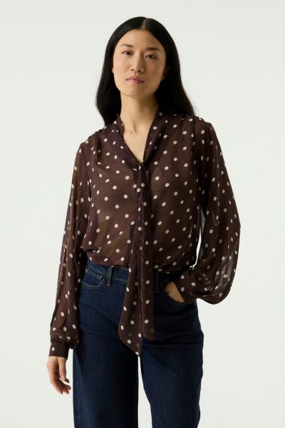 Garcia blouse lange mouw  U260030-4478 3