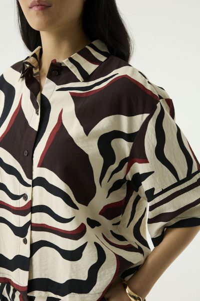 Garcia blouse korte mouw  S260031-4478 2