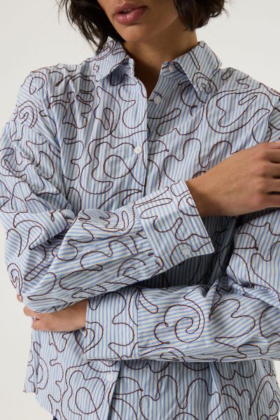 Garcia blouse lange mouw  V260235-4608 2