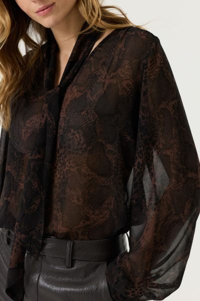 Garcia blouse lange mouw W260031-4525 2