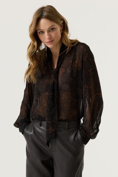 Garcia blouse lange mouw W260031-4525 3