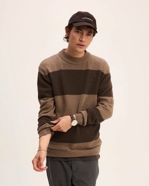 The Goodpeople trui ronde hals  Kylo 25020126-3200 Brown 2