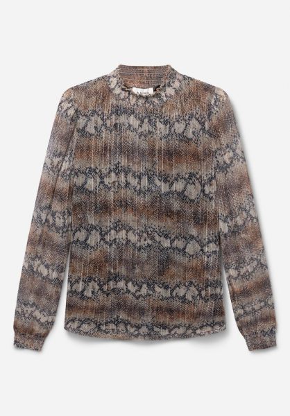 Aaiko blouse  TORY SNAKE PES 554-191012