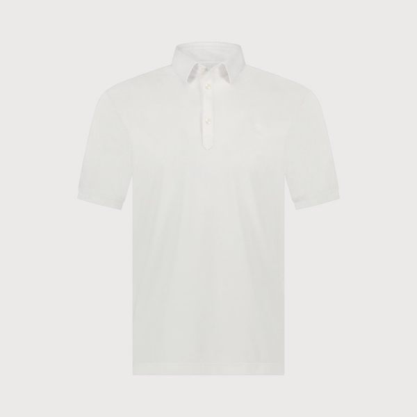 Blue Industry polo  kbi-m10-white 4