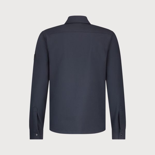 Blue Industry overshirt  Pisas25-M100-Navy 2