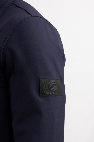 Blue Industry overshirt  Pisas25-M100-Navy 5