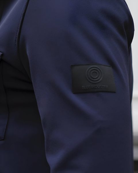 Blue Industry overshirt  Pisas25-M100-Navy 8