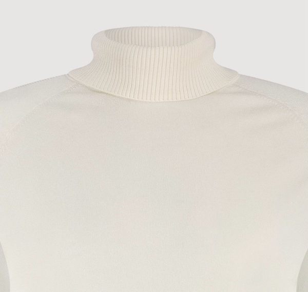Blue Industry trui ronde hals  Kbiw25-M3-Offwhite 3