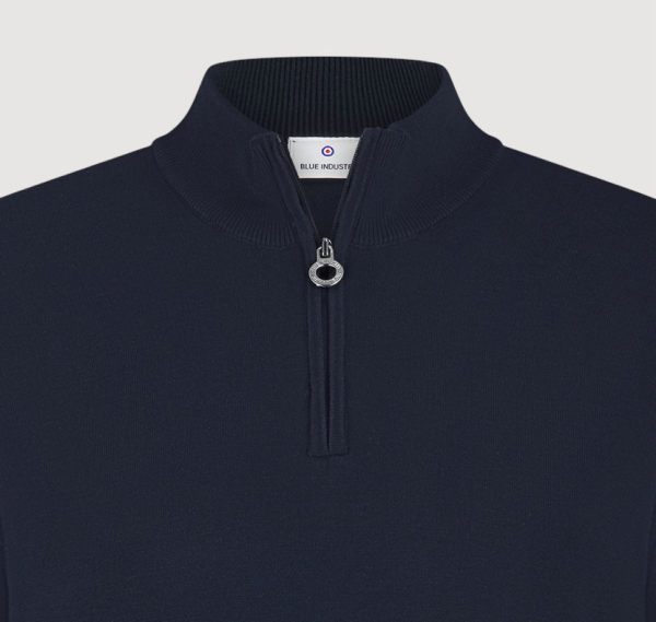 Blue Industry trui ronde hals  Kbiw25-M4-Navy 3