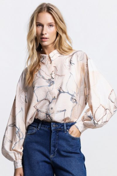 Jansen Amsterdam blouse  OCEAN SS26-752 2