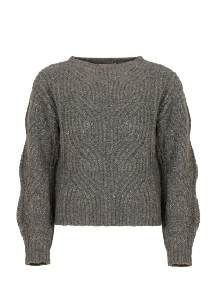 Freebird trui  Kathleen Kn-Lurex-Cable-25-3-2080 2